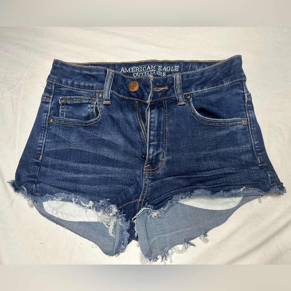 American eagle jean shorts